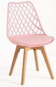 Pack 6 Cadeiras Mima - Rosa