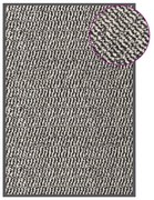 vidaXL Tapete de entrada tufado 60x90 cm castanho-claro