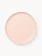 Pratos de jantar em porcelana com relevo Sali, conjunto de 4