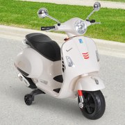 Scooter Elétrico para crianças de a partir de 3 anos com USB MP3 Carga 25 kg