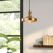 Chandelier Berceste – Dourado – 22 x 22 cm