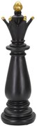 BISPO PRETO E DOURADO Ø 12,5X38,5 CM