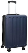 vidaXL Mala Dobrável Hard Shell 24'' Azul Escuro 43x27x66 cm ABS