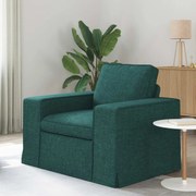 vidaXL Sofá Verde Escuro 103 x 80 x 82 cm tecido