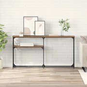 vidaXL MesadeConsola Madeira antiga 145x22.5x75cm Madeira processada