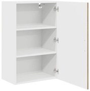 vidaXL Armário de Cozinha Carvalho Artesanal 50 x 31 x 80 cm