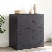 Aparador 67x39x73 cm aço preto