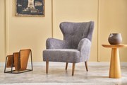 Cadeira Wing Karina Prestij – Cinzenta – 73x87x80 cm