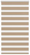 vidaXL Cortina de zebra 75x100 cm largura do tecido 70,9 cm poliéster