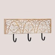 Cabide De Parede Em Madeira De Manga Tiala Madeira De Manga - Sklum