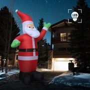 vidaXL Pai Natal insuflável LED IP20 600 cm XXL
