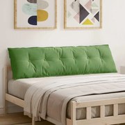 vidaXL Travesseiro para Costas Verde Claro 180 x 50 cm