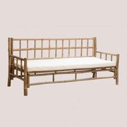 Sofá De Jardim De 3 Lugares Em Bambu Nui Bambu - Sklum