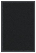 vidaXL Tapete de porta 40x60 cm preto
