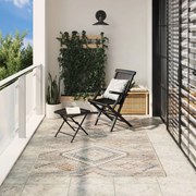 vidaXL Tapete de interior e exterior design vintage ARBIZU 160x230 cm