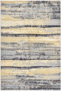 vidaXL Tapete Cinzeto 120 x 170 cm Polietileno