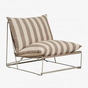 Módulo Central Para Sofá Modular De Jardim Amaro Tapioca Bege - Castanho Moka - Sklum