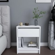 Mesa de Cabeceira Sheridan – Branco – 44,6 x 35,9 x 52,8 cm