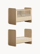 Cama de bebé com extensão para cama de criança, 70 x 120/160 cm