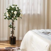 Árvore de bambu artificial de 150 cm, planta de bambu artificial