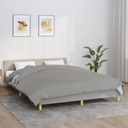 vidaXL Manta pesada 9 kg 200x225 cm tecido cinza