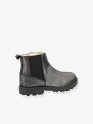 Agora -30%: Botas em pele, para criança, Groofit da KICKERS® cinzento