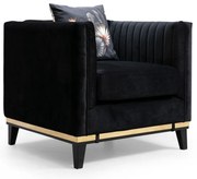 Cadeira Wing Bellino – Preto – 83x85x75 cm