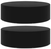 vidaXL Capas para mobiliário de jardim 2 pcs com 10 ilhós 325x90 cm