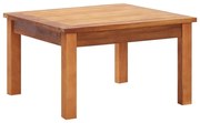 vidaXL Mesa de centro p/ jardim 60x60x36 cm madeira de acácia maciça
