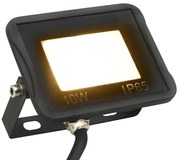 vidaXL Projetor c/ iluminação LED 10 W branco quente