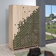 Roupeiro Mode – Carvalho Sonoma – 135x192x52 cm