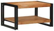vidaXL Mesa de centro 70x50x38 cm madeira de acácia maciça