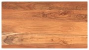 vidaXL Tampo de mesa retangular 120x60x3,8 cm madeira de acácia maciça