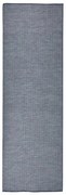 vidaXL Tapete de tecido plano para exterior 80x250 cm azul