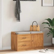 vidaXL Banco de entrada SANDNES 87x40x50 cm pinho maciço