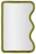 ESPELHO DE PAREDE VELUDO TOD VERDE 60X4X90 CM