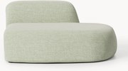 Módulo de chaise longue em bouclé Wolke