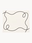 Individuais de mesa com bordado abstrato Sue, conjunto de 2