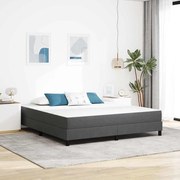 vidaXL Colchão de Cama com colchão Cinzeto 180 x 200 cm tecido