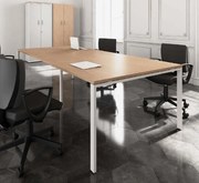 Mesa de Reunião 2400x1000x740 mm em Melamina - Kuatru