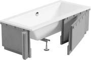 Mexen X-ST revestimento de esferovite LED para banheira retangular 120-150 x 70-90 cm, branco - 55020-01