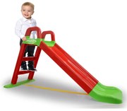 Escorrega infantil Funny Slide vermelho e verde