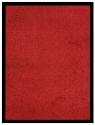 vidaXL Tapete de porta 40x60 cm vermelho