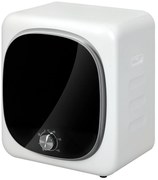 HOMCOM Máquina de Secar Roupa 4 kg 800W com Função Anti-Vincos Esterilização 5 Programas Carga Frontal 48x40x56 cm Branco | Aosom Portugal