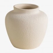 Vaso De Cerâmica Melgrat ↑15 Cm - Sklum