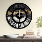 Relógio Decorativo MDF 5050MS-027 – Multicolor – 50 cm