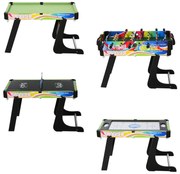 Mesa de vários jogos Mesa de jogos projeto 4 em 1 Futebol de mesa Hóqu