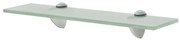 vidaXL Prateleira flutuante vidro 40x10 cm 8 mm