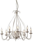 Lustre Clássico Creme 8-Luzes - Giuseppe