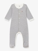 Agora -30%: Body-pijama, da Petit Bateau branco estampado